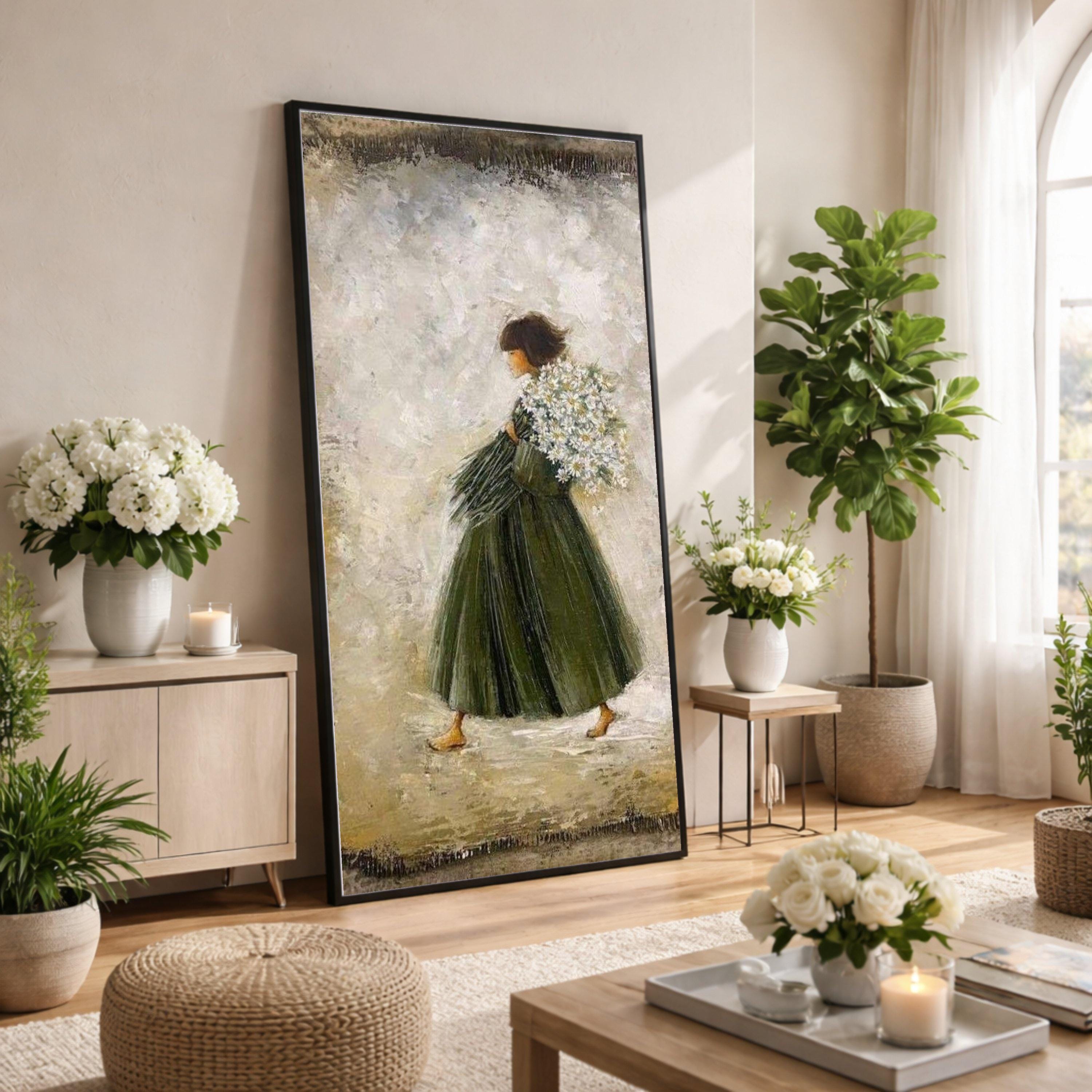Vintage Art Deco Daisy - Etsy