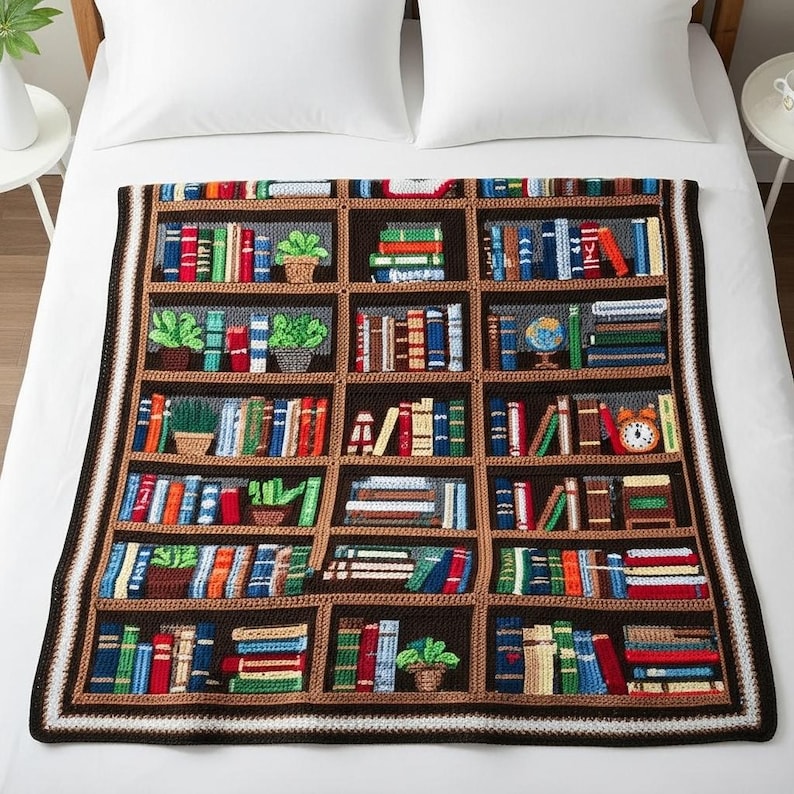 Mosaic Crochet Design for Cozy Home Decor | Crochet Blanket Crochet Pattern with Mosaic Style for Handmade Baby Blanket