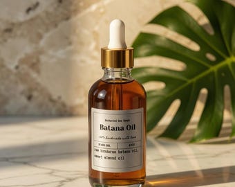 Batana Oil – Honduras Hair Oil for Stronger, Softer, Shinier Looking Hair - hair growth oil - unrefined unprocessed