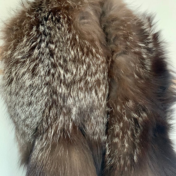 Vintage Genuine Fox Shawl - Fox Fur - Fox Wrap - image 7