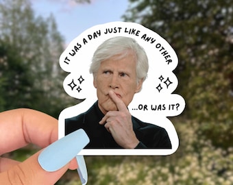 true crime meme sticker