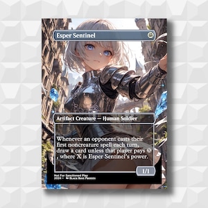 Esper Sentinel - MTG Anime Proxy - Not For Sanctioned Play