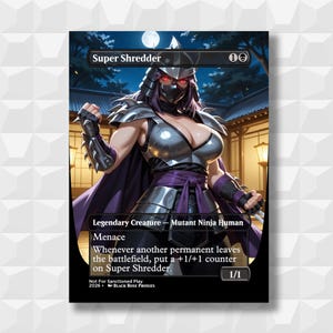 Super Shredder Mtg - Etsy