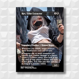Rev, Estrattore di Decime - Proxy Anime MTG - Non per gioco autorizzato
