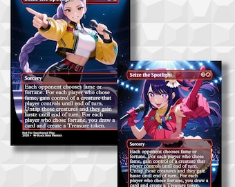 Seize the Spotlight - Various Styles - MTG Anime Proxy - Not For Sanctioned Play