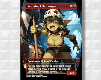 Scuzzback Scrounger - MTG Anime Proxy - Not For Sanctioned Play