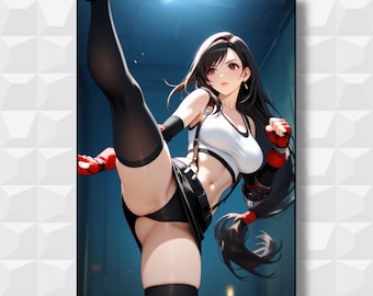 Tifa - Anime Style Sleeves - 65 pcs - Standard Size