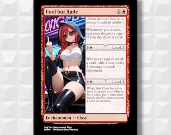 Fajny, ale niegrzeczny – proxy anime MTG