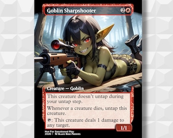 Goblin Sharpshooter - MTG Anime Proxy - Not For Sanctioned Play