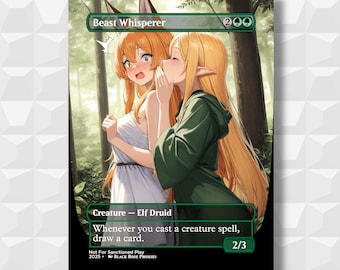 Beast Whisperer - MTG Anime Proxy - Not For Sanctioned Play
