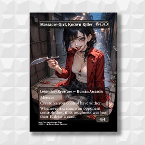 Mtg massacre girl known killer - Etsy 日本