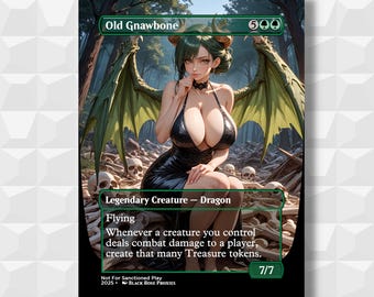 Old Gnawbone - MTG Anime Proxy - Not For Sanctioned Play