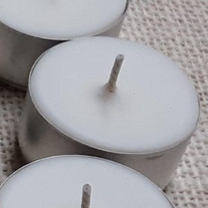 12 Pack Scented, Soy, Metal cup, Tea lights, Hand Made