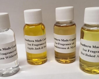 Fragrance Oil for Candles and Soap, Get 4 one(1) ounce bottles with free shipping, You pick Fragrance