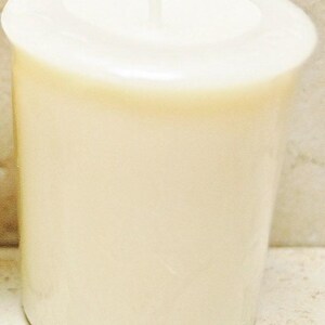Unscented Soy Votives 24 Pack, Hand Poured Candles, Use with a Votive Holder, Lead Free Wick. Shrink Wrapped