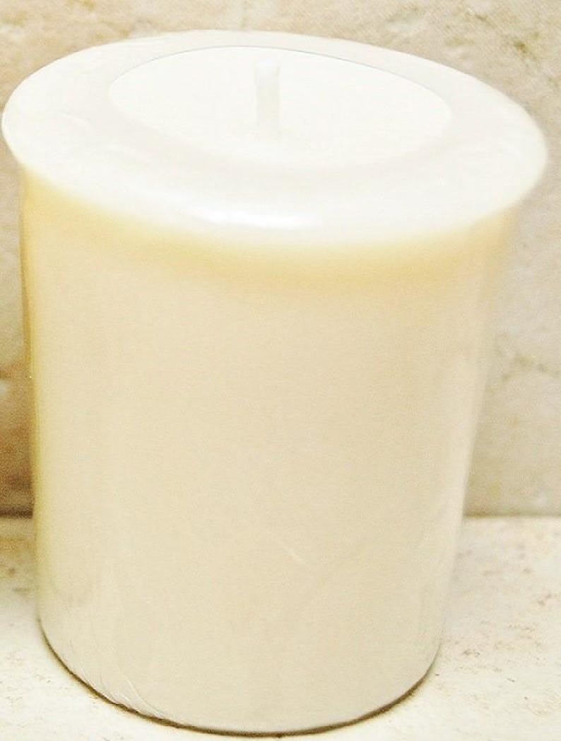 Unscented Soy Votives 24 Pack, Hand Poured Candles, Use with a Votive Holder, Lead Free Wick. Shrink Wrapped