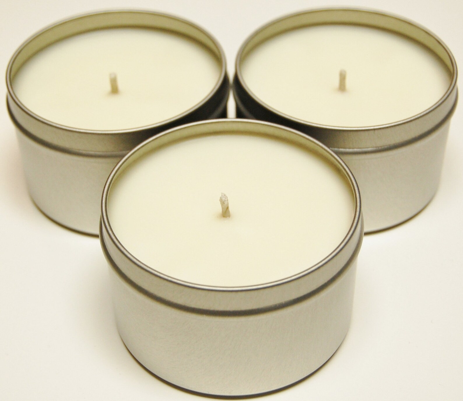 Soy Candle Tins 20 pack 8oz Natural Color 5 sets of 4 tins Etsy