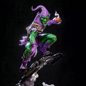 グリーンゴブリン PVCフィギュア ハロウィン Green goblin glider - Etsy 日本