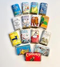 Children's Book Mini Candy Bar Wrappers for Showers Party Events Favors Gifts -Set of 50 *Chocolates Not Included* Personalized