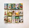 Golden Books Mini Candy Bar Wrappers for Showers Party Events Favors Gifts -Set of 50 *Chocolates Not Included* Personalized