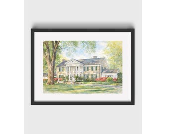 Graceland 7 x 11 Fine Print Fan Art Music small gift
