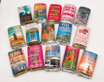 Romance Books Mini Candy Bar Wrappers for Showers Party Events Favors Gifts -Set of 50 *Chocolates Not Included* Personalized