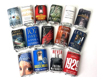 Bestseller Books Mini Candy Bar Wrappers for Showers Party Events Favors Gifts -Set of 50 *Chocolates Not Included* Personalized