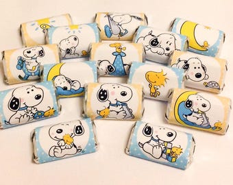 Mini Candy Bar Wrappers for Showers Party Events Favors Gifts -Set of 50 *Chocolates Not Included* Personalized