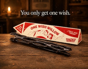 One Wish Willow Prop Replica | Obsession Horror Movie Collectible | Cursed Fan Gift | Creepy Scary Decor | Indie Horror Fan Merch Obsession