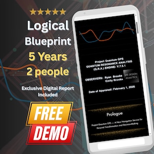 Pronóstico de 2 vidas a 5 años / Método GPS cuántico, lectura de la trayectoria vital basada en datos, mapa del ciclo energético