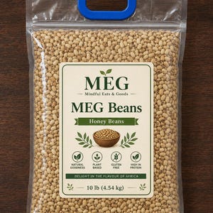 Frijoles de miel Oloyin / Dulces / Nigerianos / Alimento básico africano / 1, 10, 20 libras Secos