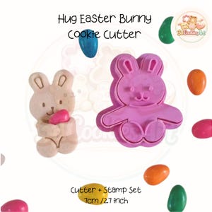 Foremka do ciastek w kształcie wielkanocnego króliczka, drukowana w 3D, narzędzia do pieczenia