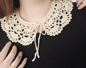 Gehäkelter Kragen | Crochet Collar | Romantic Neck Accessoire