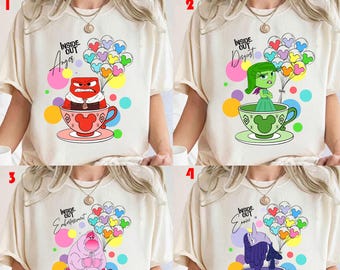 Inside Out Anger Disgust Ennui DTF Shirt Transfer (Ready to Press)