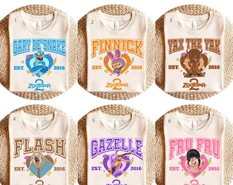 Zootopia 2 Characters DTF Transfer, Judy Hopps & Nick, Ready to Press