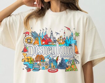 Vintage Disneyland Resort DTF Transfer (Ready to Press)