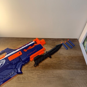 Nerf Bayonet Rail Attachment