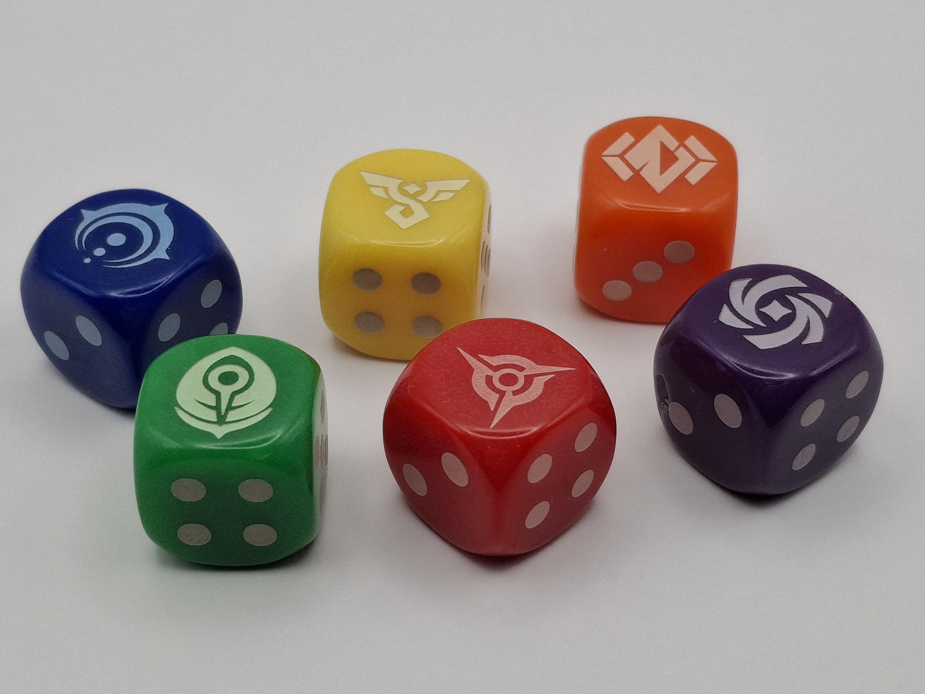 Fancy Riftbound Dice Riftbound Dice Set | League of Legends | Custom Etched Dice | Rune Dice ...
