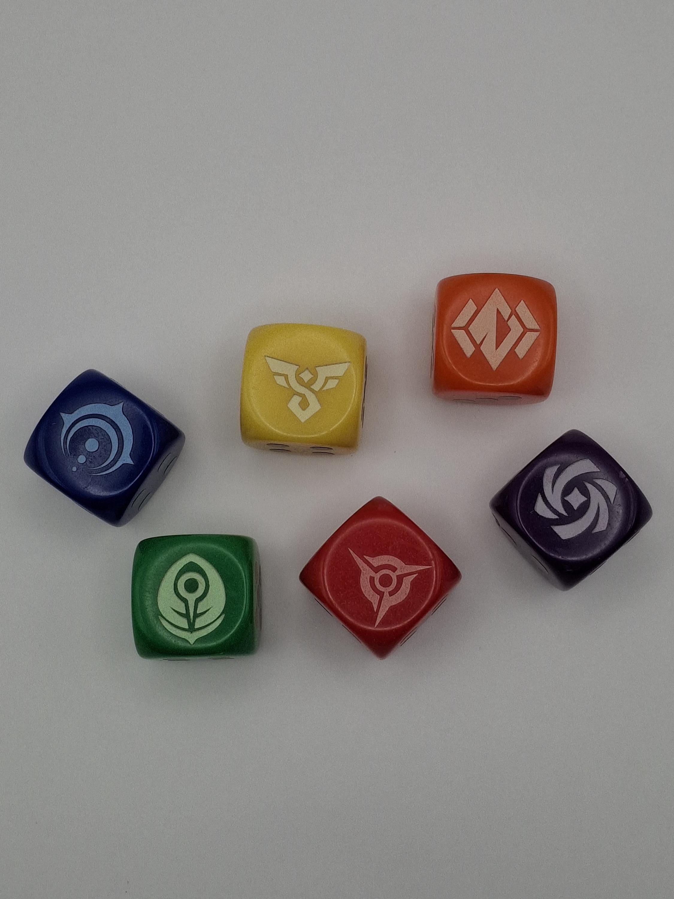 Fancy Riftbound Dice Riftbound Dice Set | League of Legends | Custom Etched Dice | Rune Dice ...