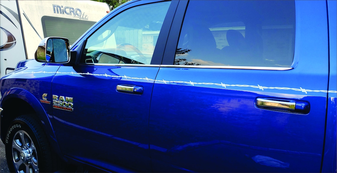 BARBWIRE Pinstriping Die Cut 40' Long Etsy