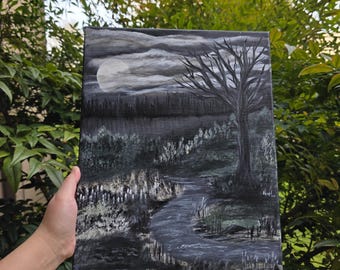 Misty Lands  ORIGINAL 12x16