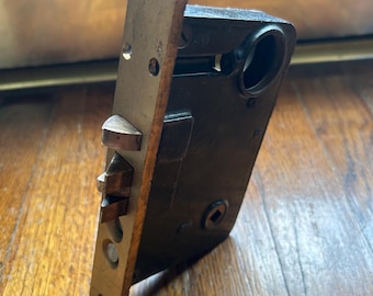 Russwin Model 11456 Antique Front Door Cylinder Mortise Lock