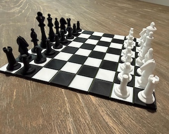 Juego de ajedrez / Impresión 3D compacta / Varios colores