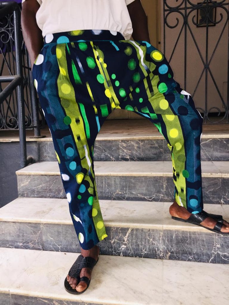 african print pants for men