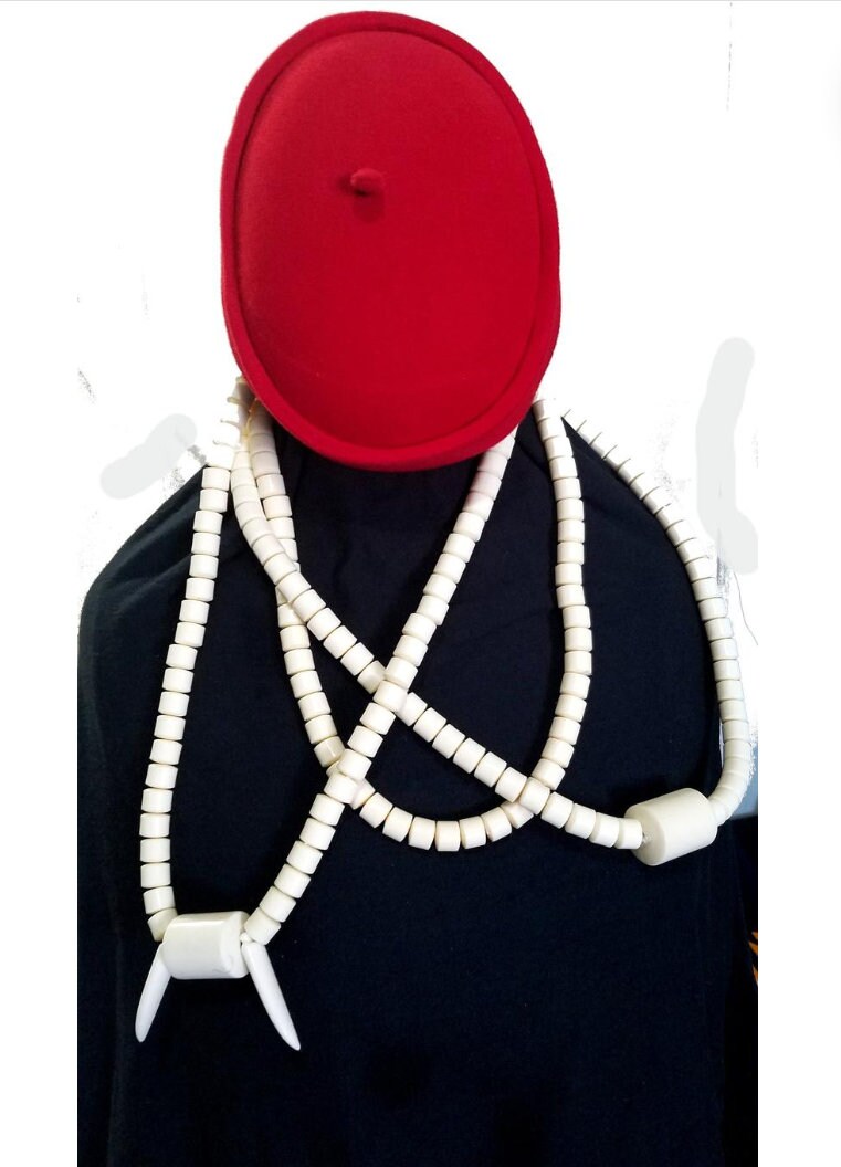 White Igbo Beads Men's Igbo Beads Igbo Traditional Etsy