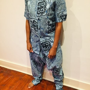African Print Wax Pants-African Print Casual Pants Trousers for Men-Men&#39;s Ankara Trousers-Dashiki Pants-Palazzo Lightweight Summer Pants