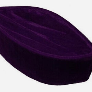 Purple Ramadan Cap/Hausa Hat/Purple Eid Cap/Kufi Cap/Purple Nigerian Cap/Purple Chief Cap/Purple Aboki Cap/Purple Igbo Cap/Purple Muslim Cap