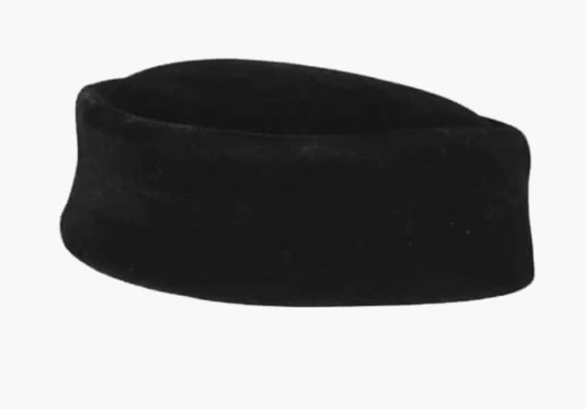 Black African Velvet Cap Black Igbo Cap 