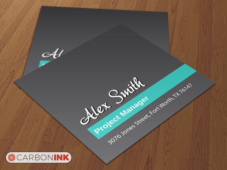 mini business cards 500 Square business card printing straight corners