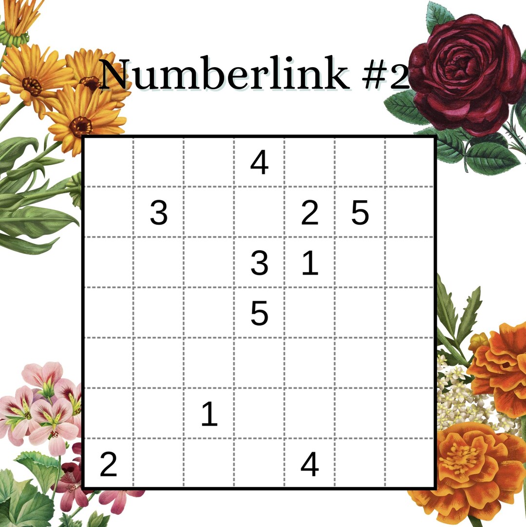 100 Easy Number Link Puzzles 2 to Print or Resell - PLR - Etsy